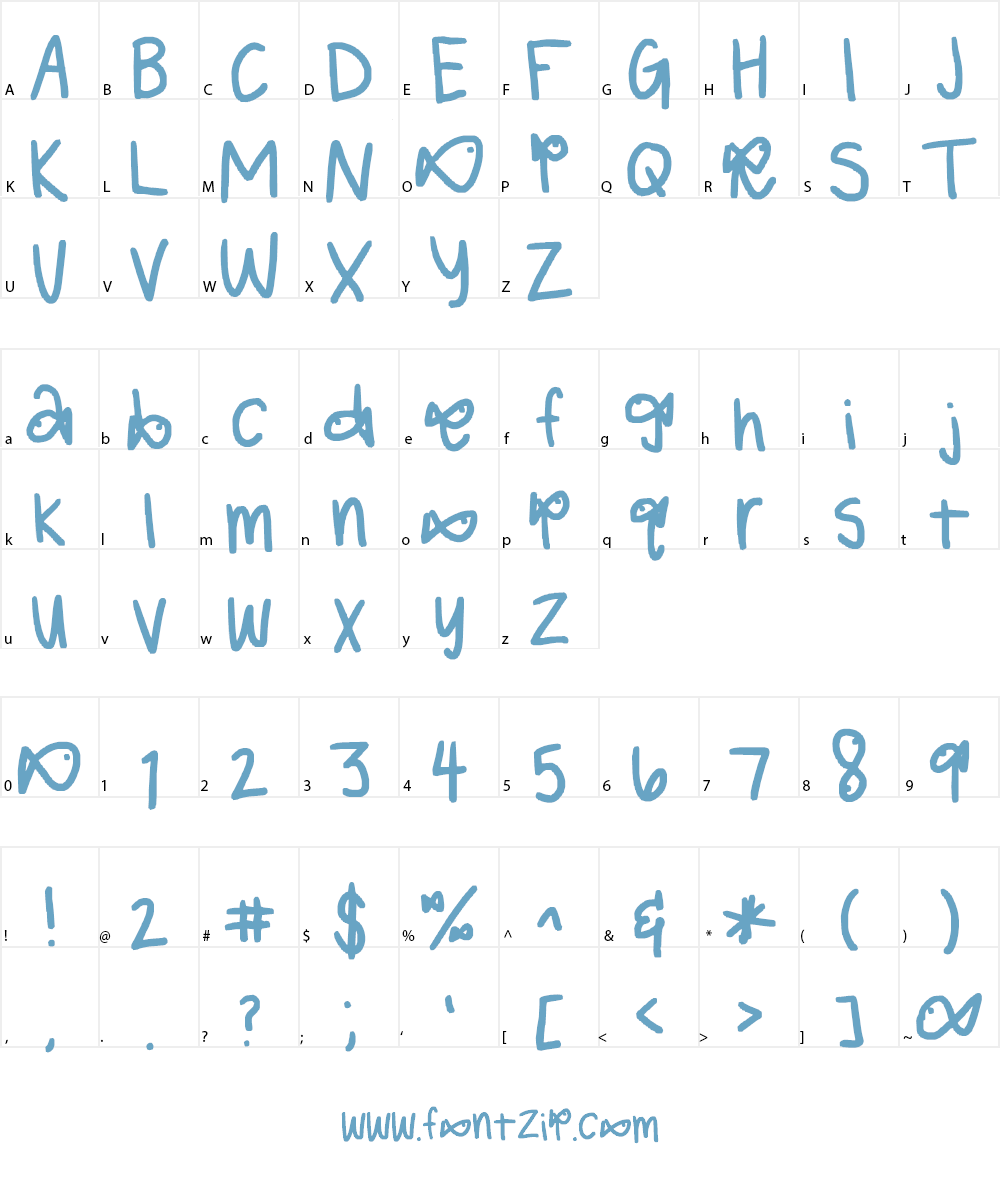 mother whale Font Character